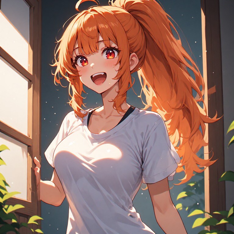 暑い！外走る！