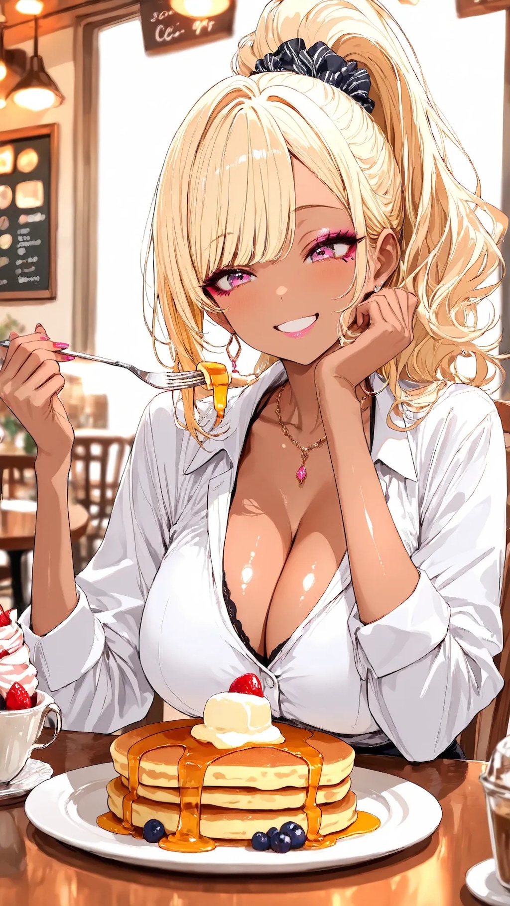 甘いもの好きヤンキーガール