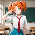 照夏アミリー 夏制服 2枚目