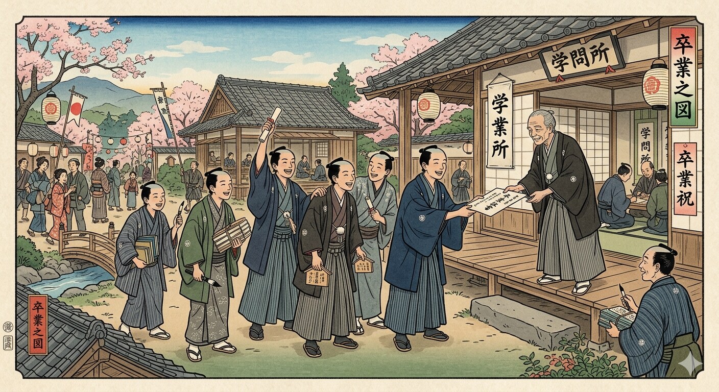 江戸時代の卒業