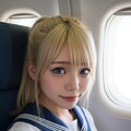 今日の隣席の女性 3枚目