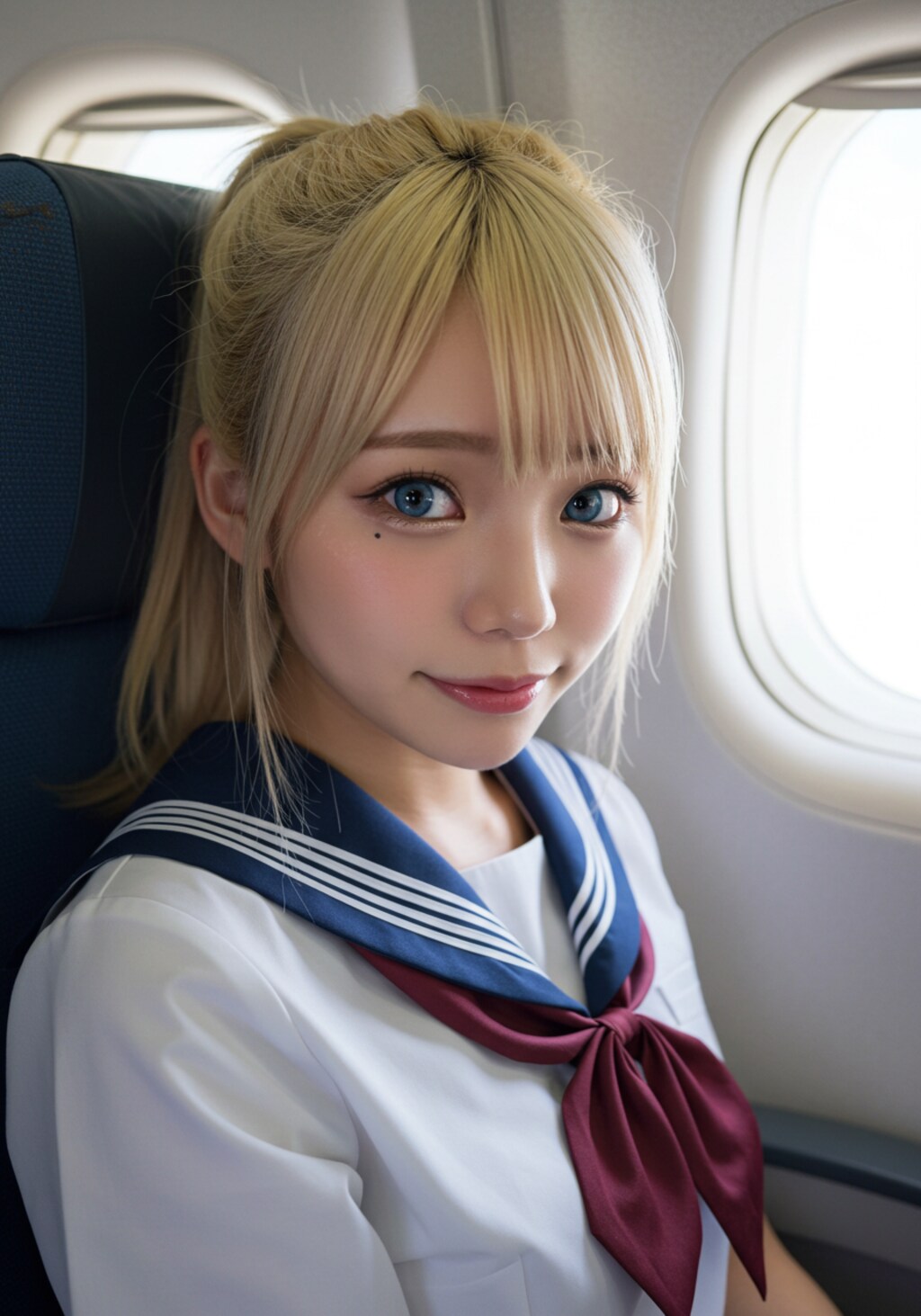 今日の隣席の女性
