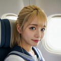今日の隣席の女性 2枚目