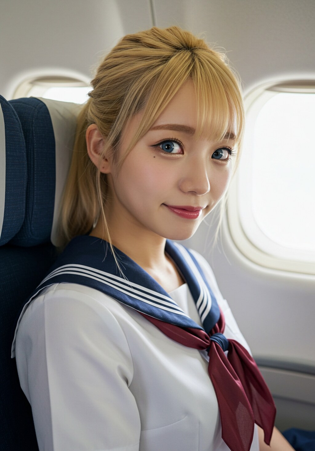 今日の隣席の女性