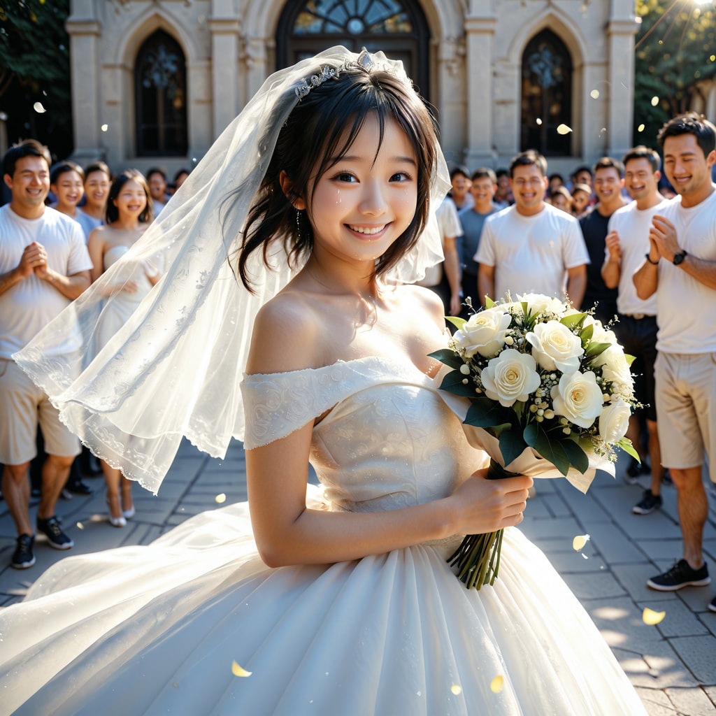 わたし、結婚しました！………今日だけね