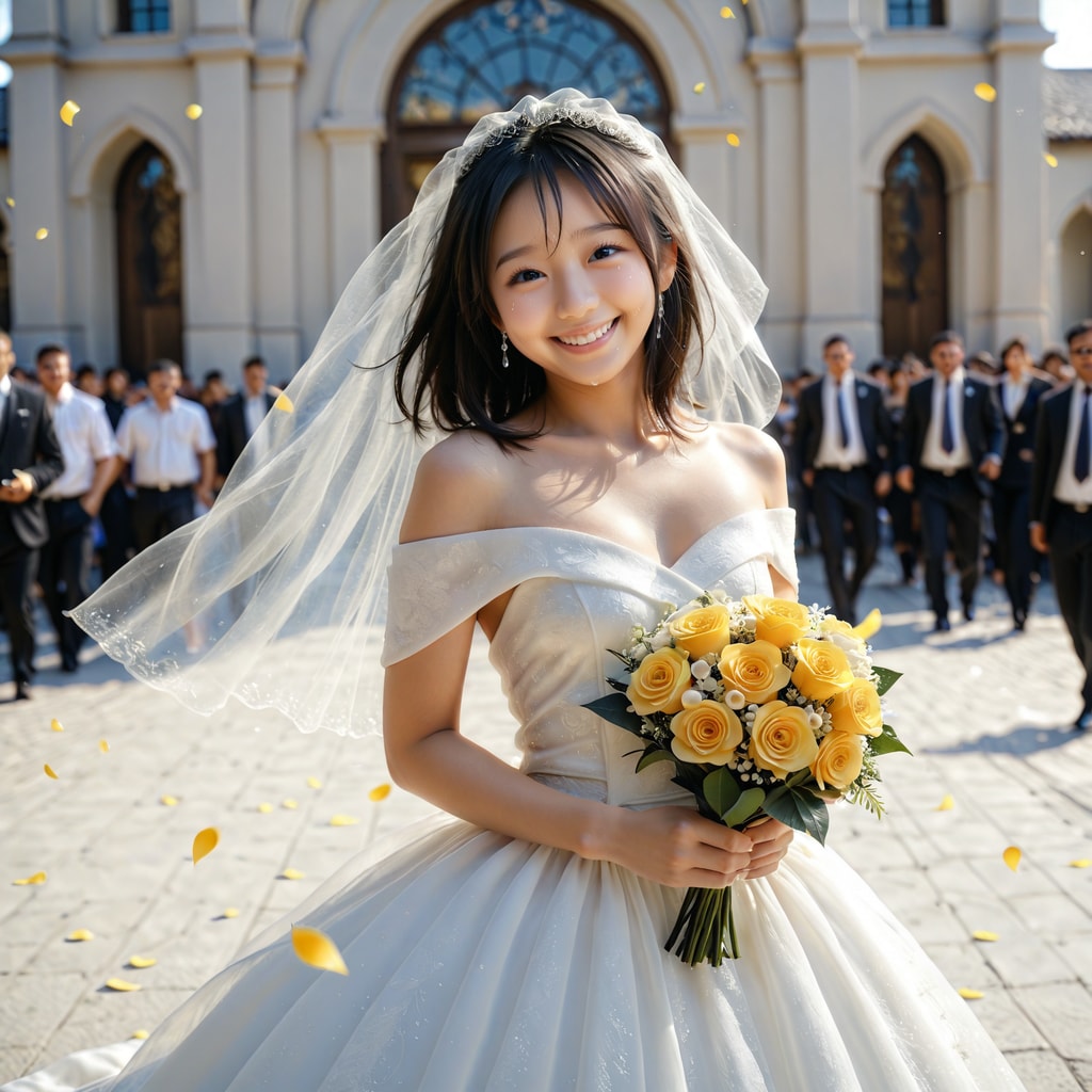 わたし、結婚しました！………今日だけね