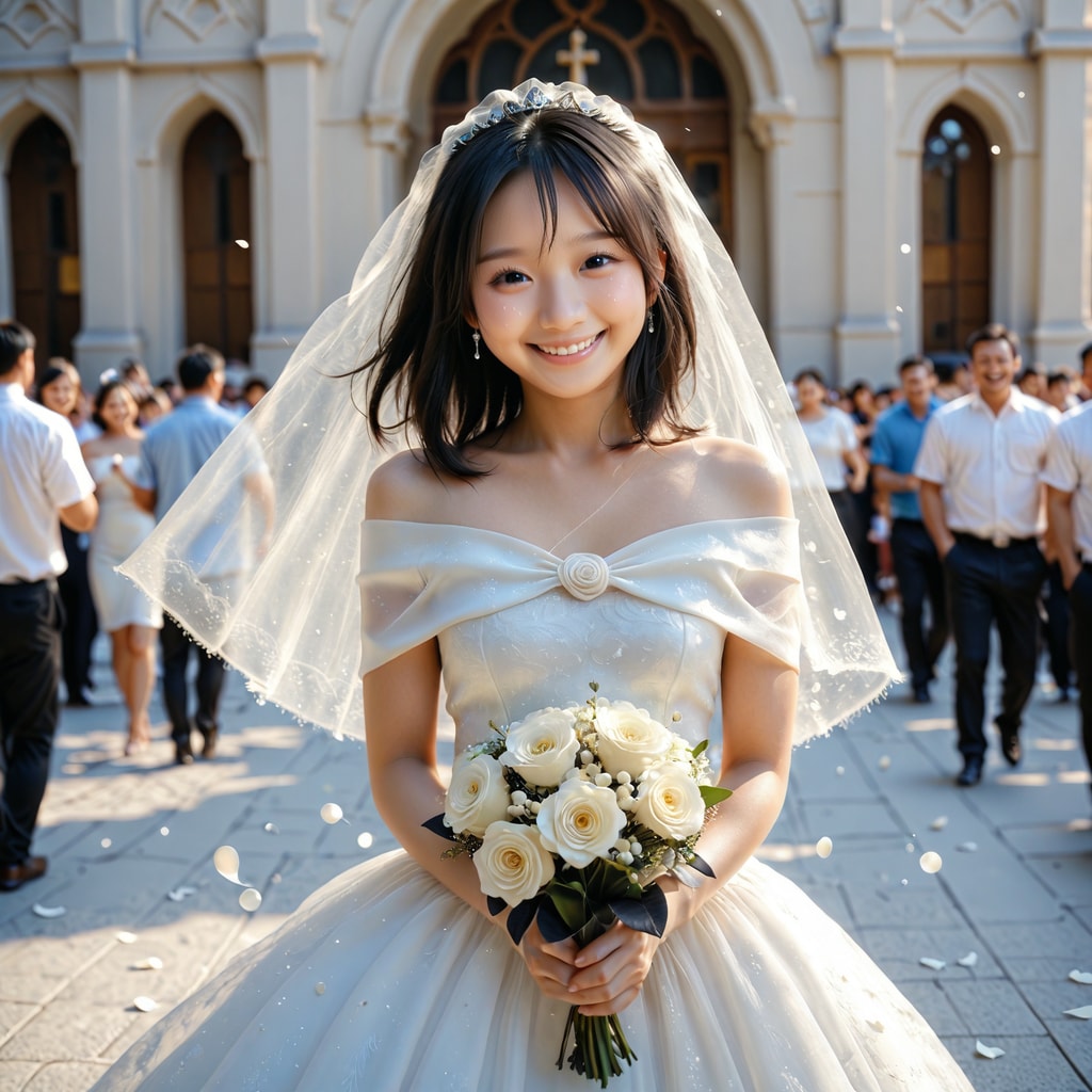 わたし、結婚しました！………今日だけね