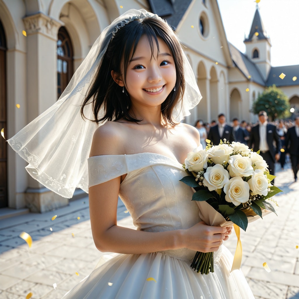 わたし、結婚しました！………今日だけね