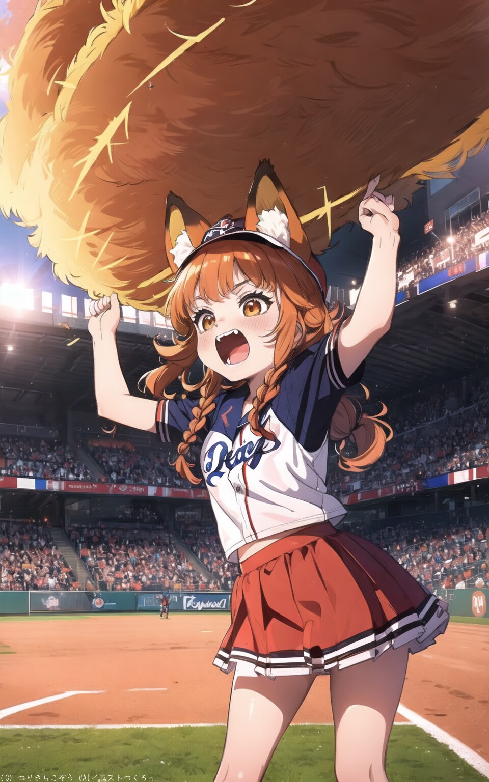 ドジャースファンの狐さん