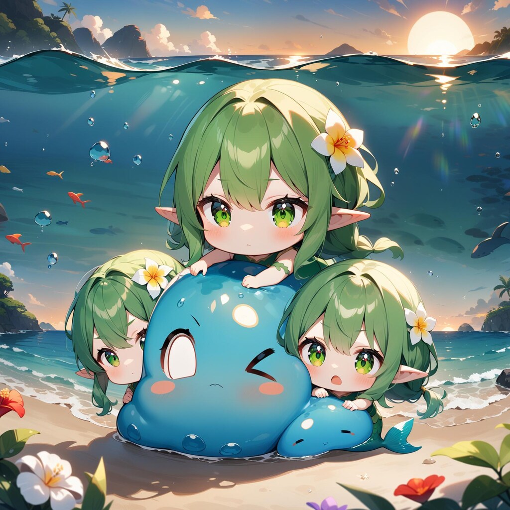 上陸用スライム!!