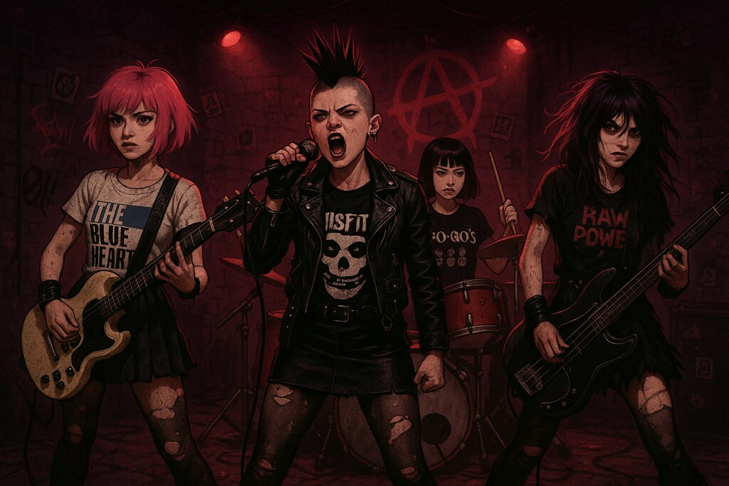 Girls' punk band