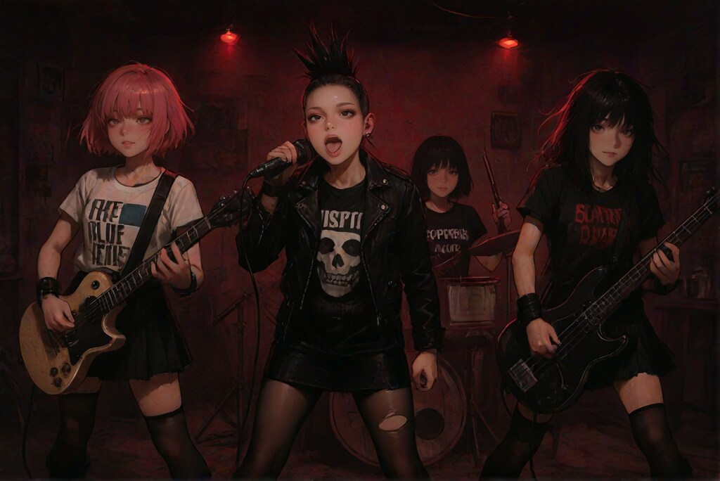Girls' punk band