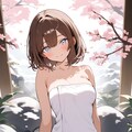 サクラ温泉🌸♨️にいるユズキ 3枚目