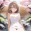 サクラ温泉🌸♨️にいるユズキ 2枚目