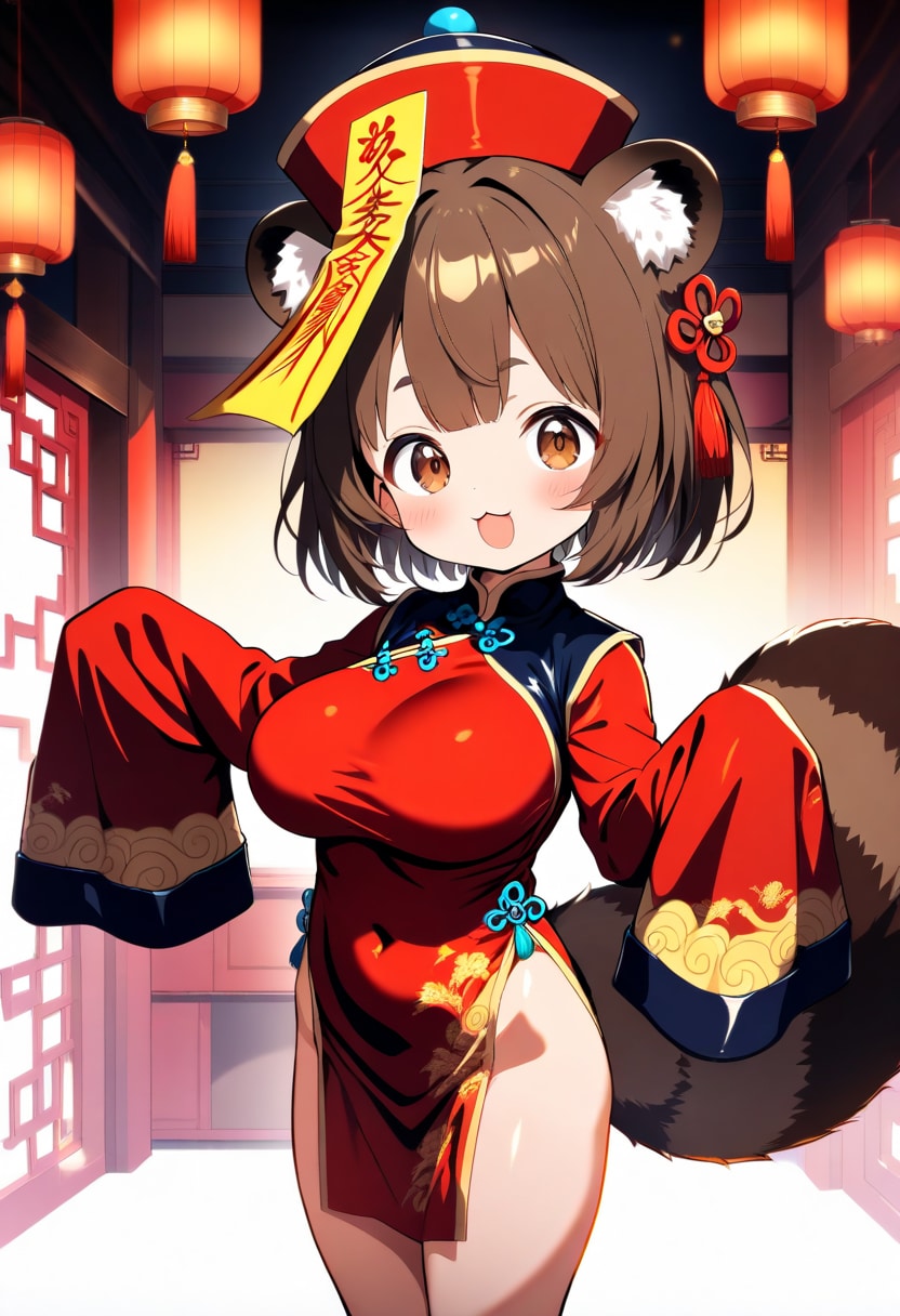 ロリ巨乳タヌキキョンシー