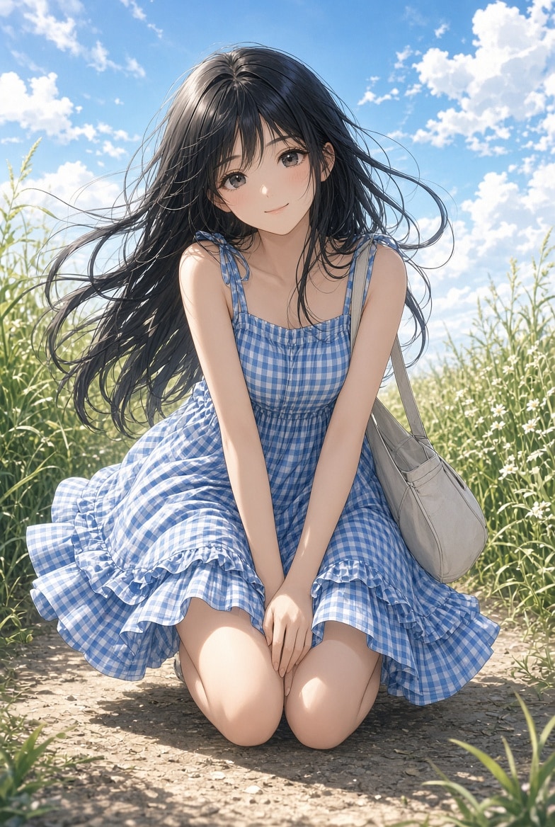 ワンピース女子 | の人気AIイラスト・グラビア