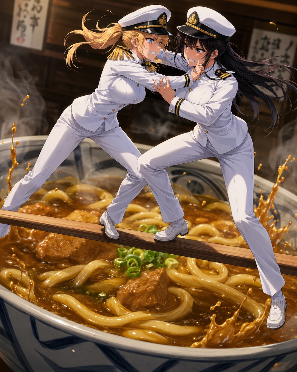 戦場にかける箸