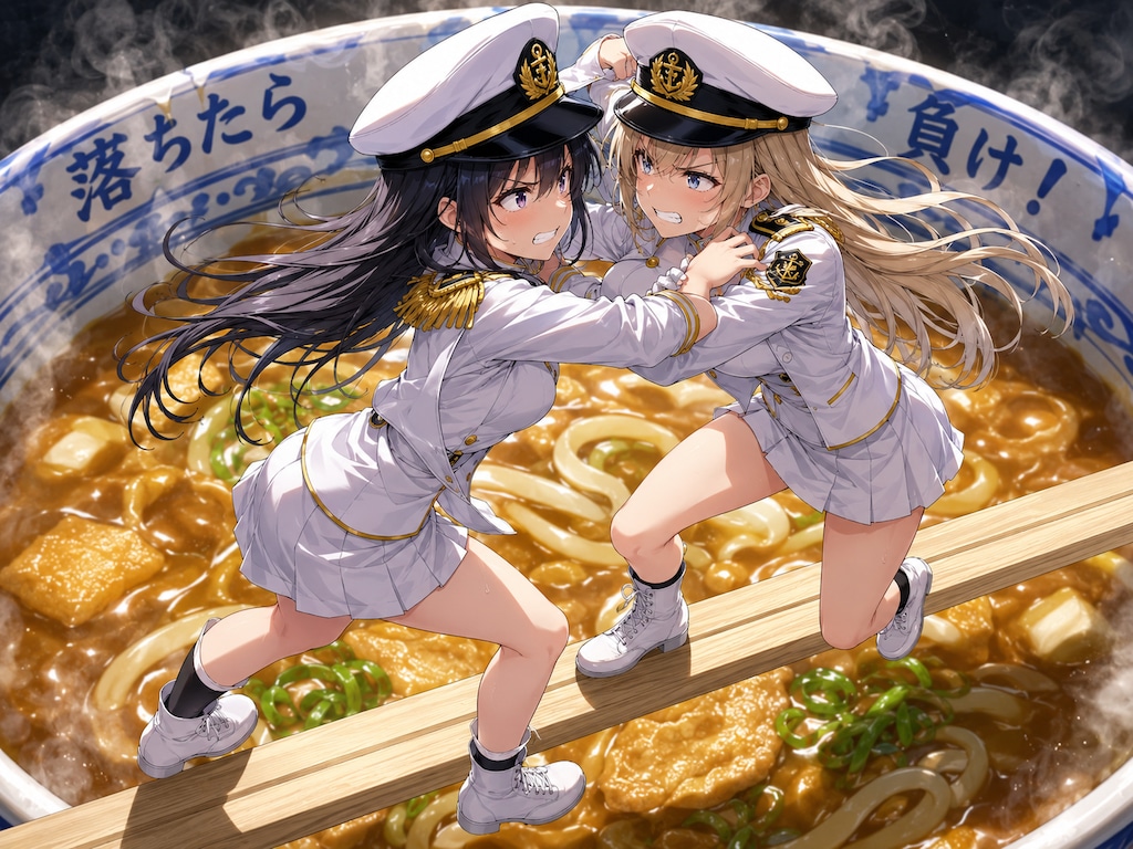戦場にかける箸