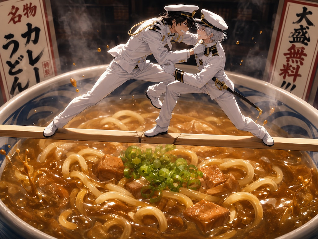 戦場にかける箸