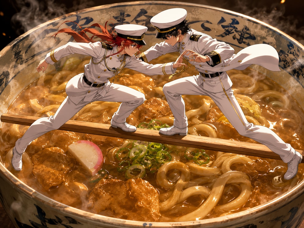 戦場にかける箸