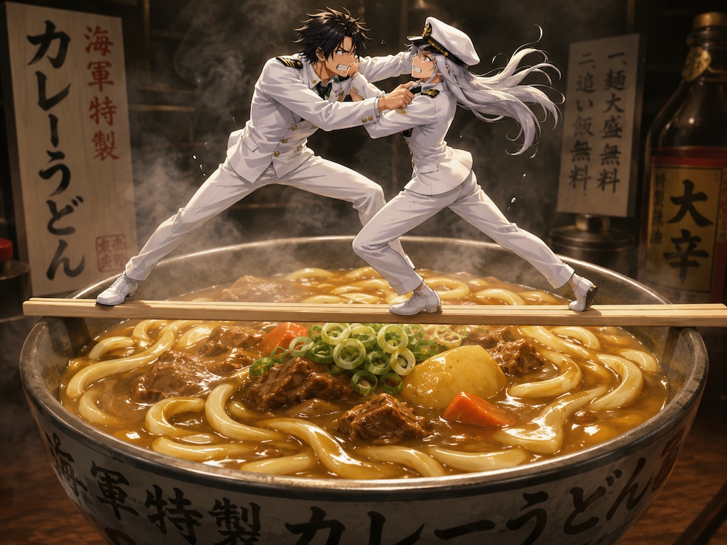 戦場にかける箸