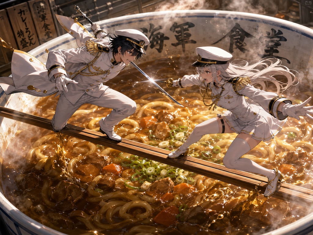 戦場にかける箸