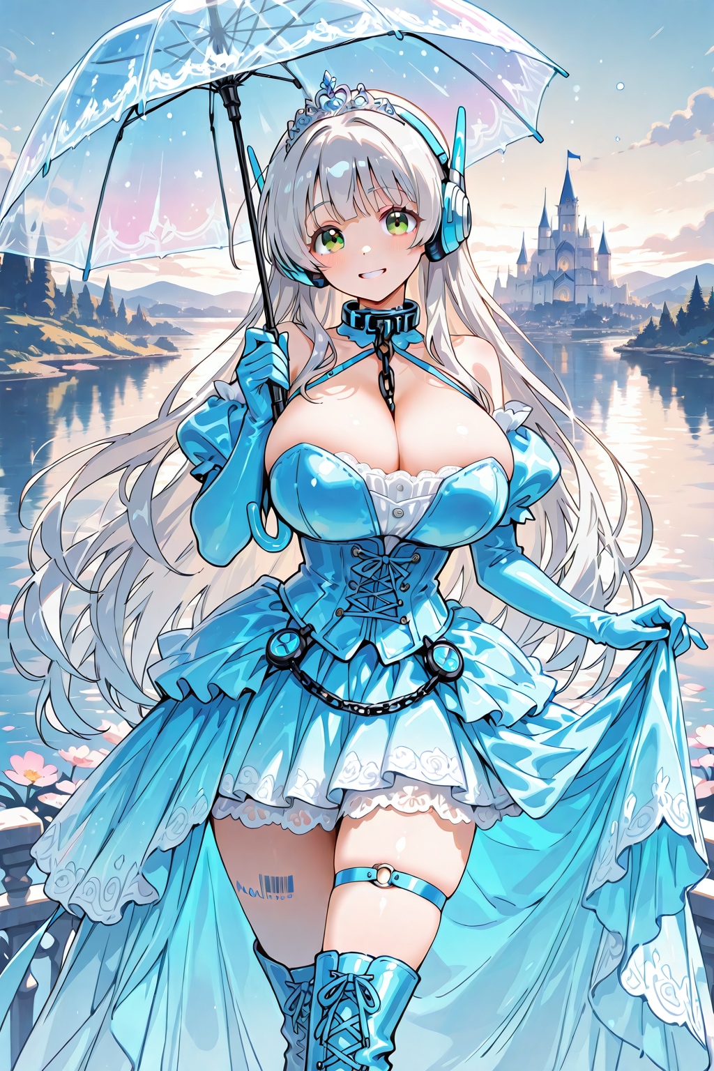 Blue princess | の人気AIイラスト・グラビア