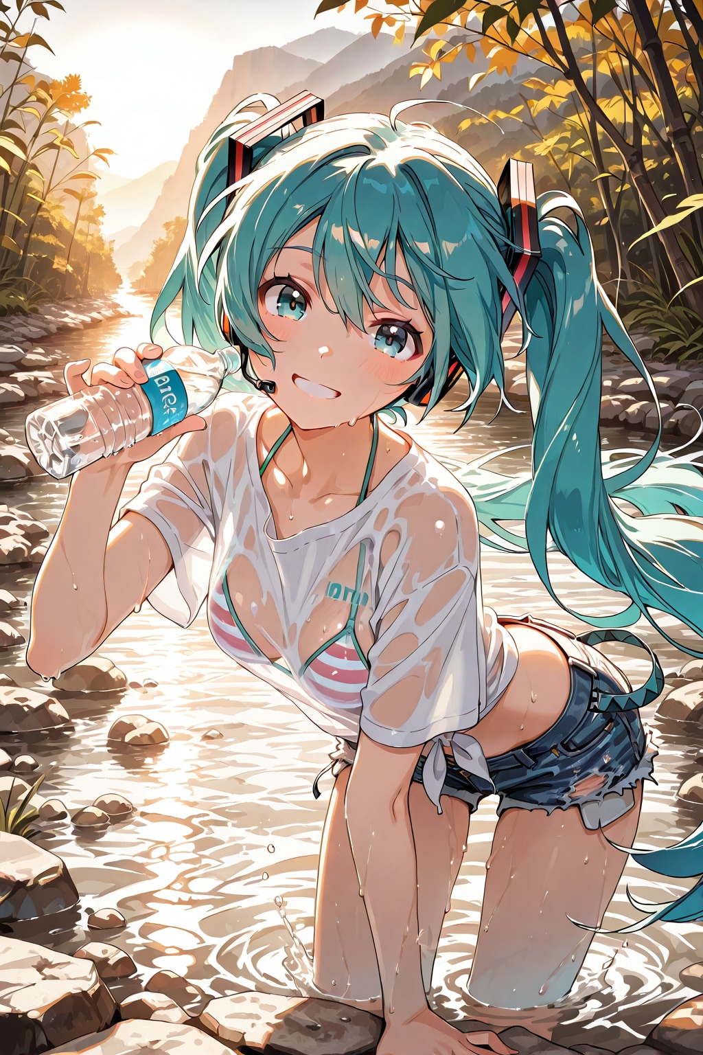 水分補給を忘れずに