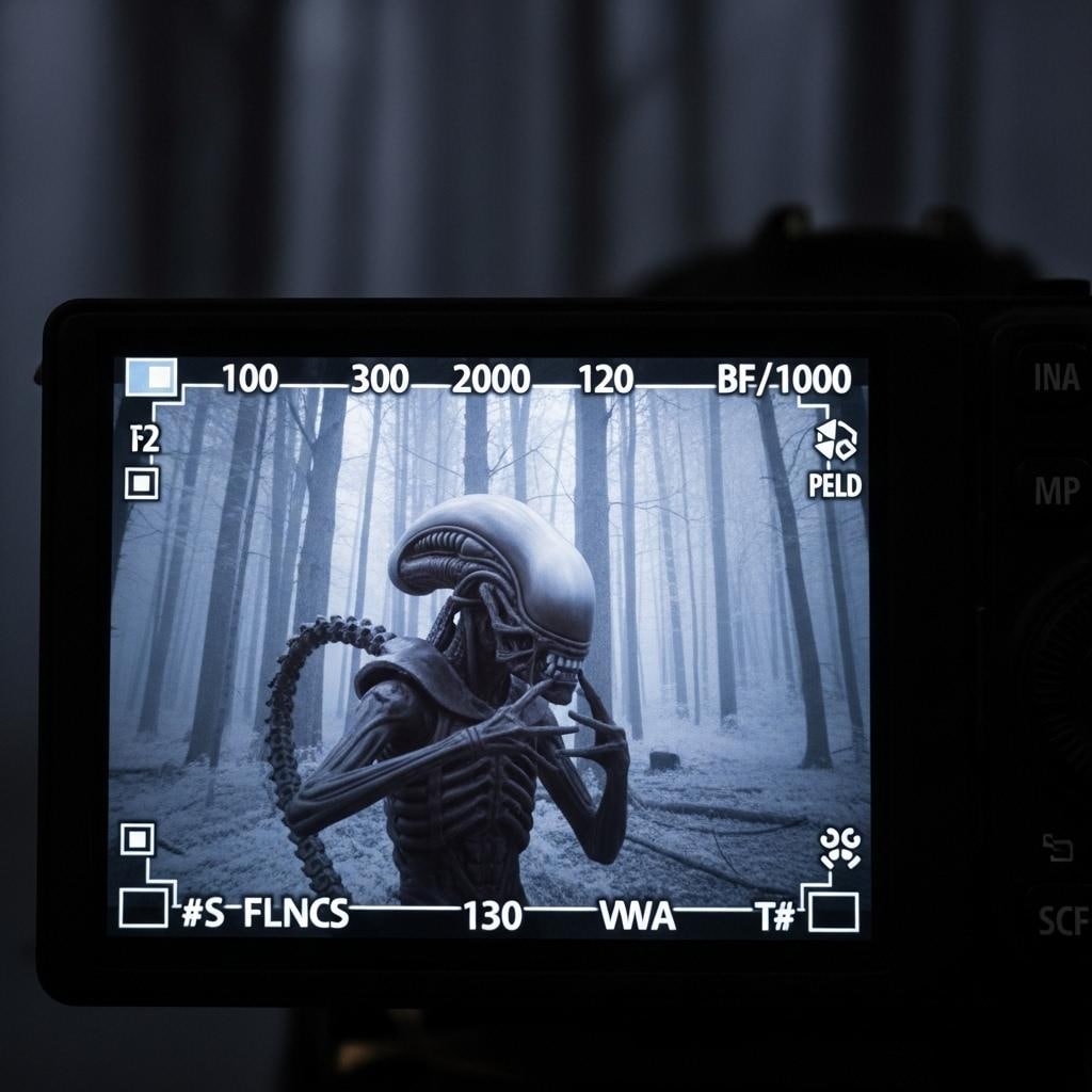 定点カメラが捉えた未確認生物