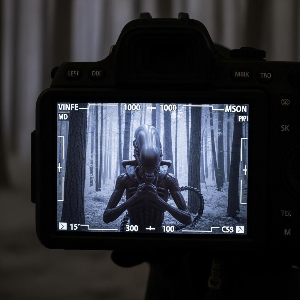 定点カメラが捉えた未確認生物