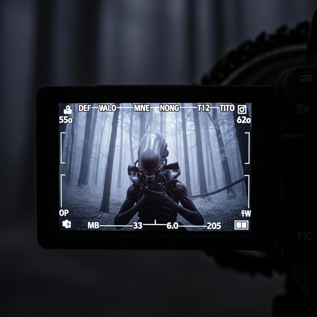 定点カメラが捉えた未確認生物