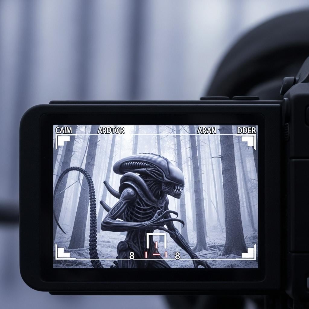 定点カメラが捉えた未確認生物