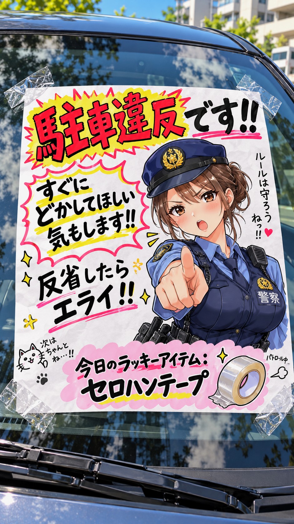 今日の貼り紙109 | の人気AIイラスト・グラビア
