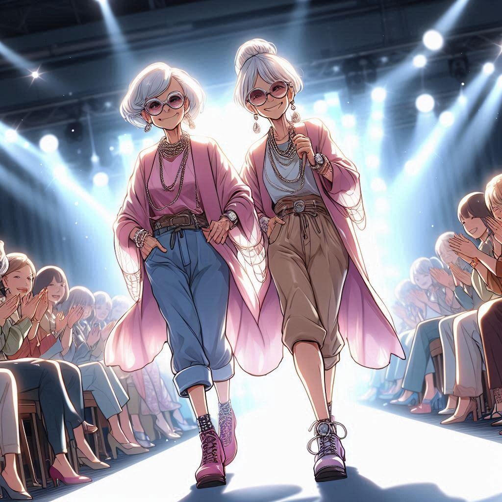 シニアファッションモデル