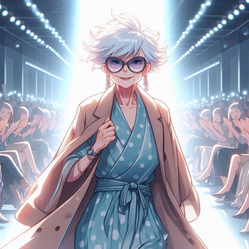 シニアファッションモデル