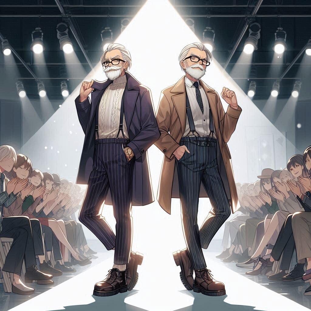 シニアファッションモデル