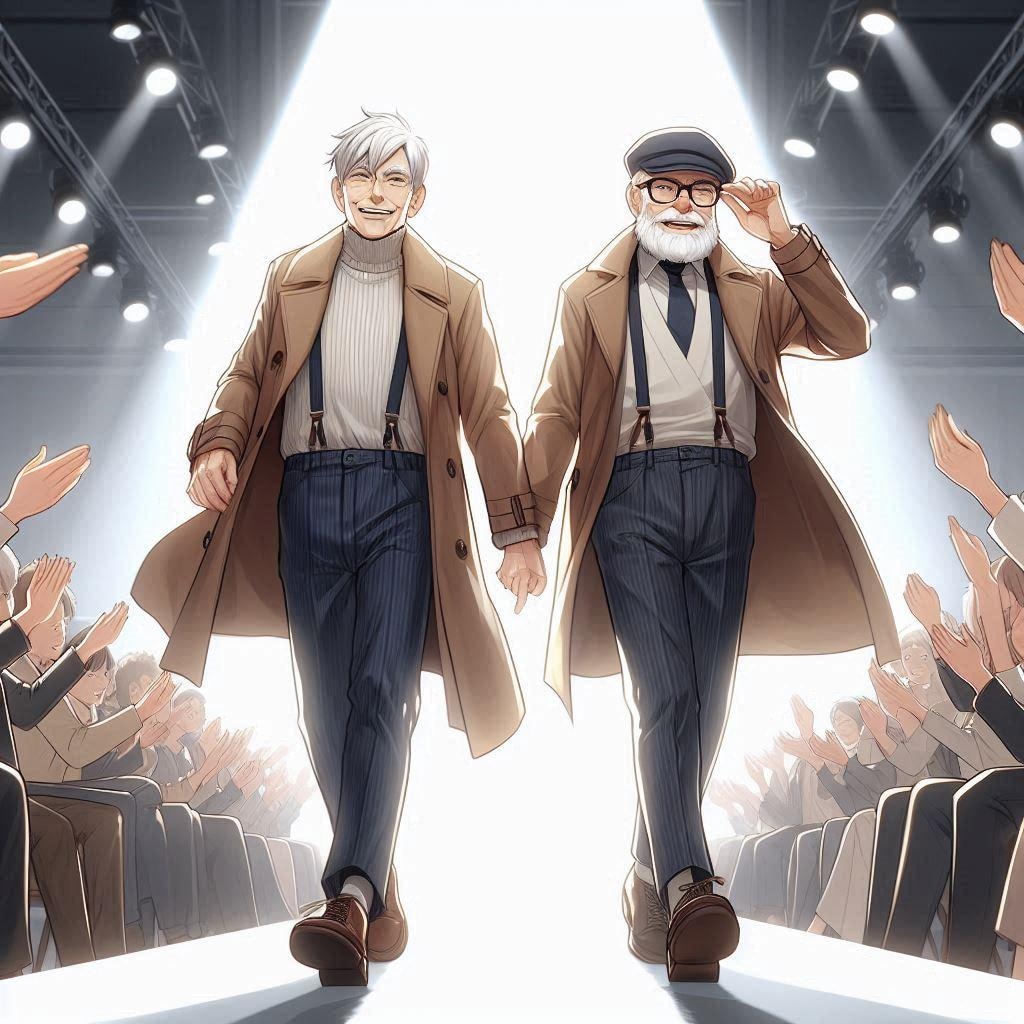 シニアファッションモデル