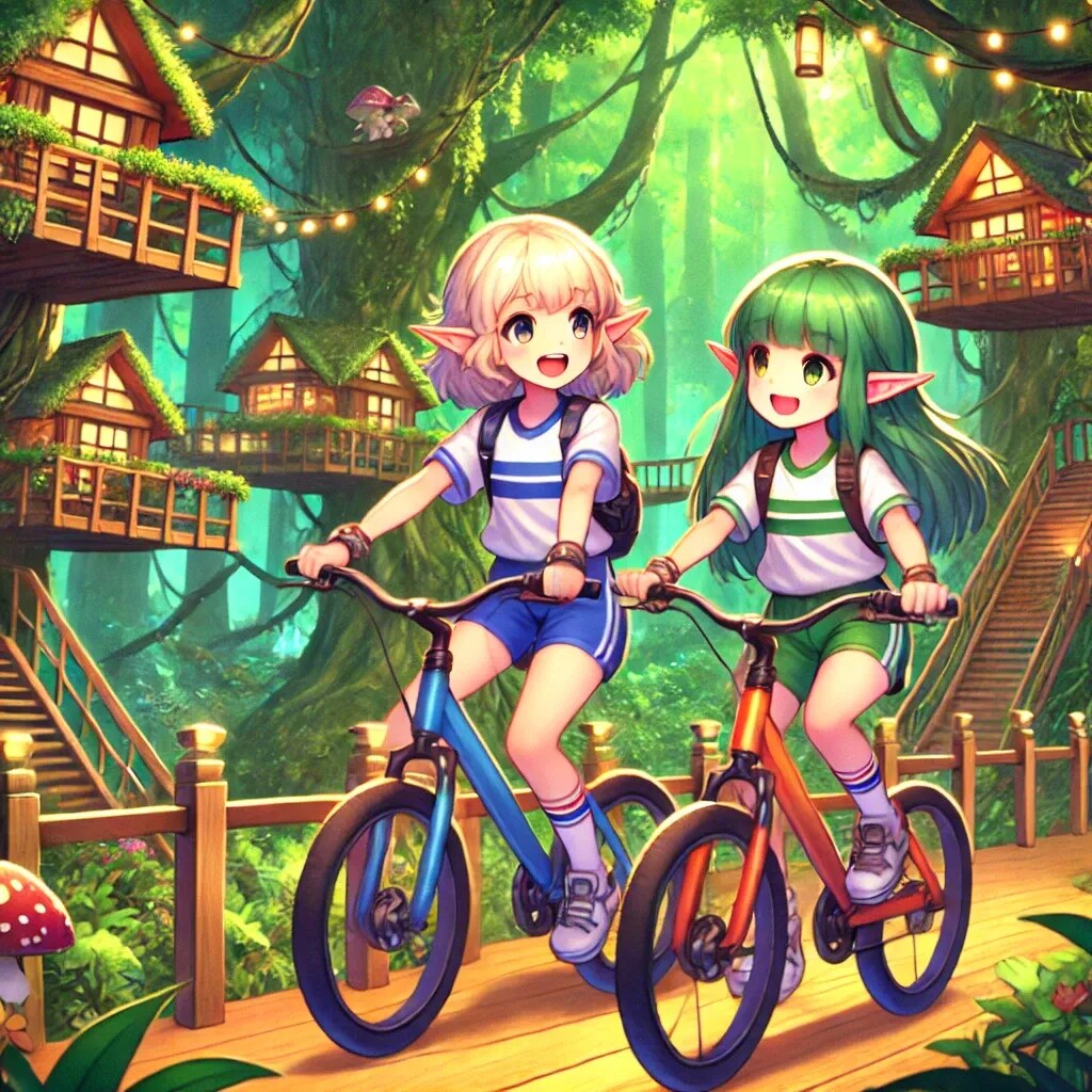 森林都市 サイクリング