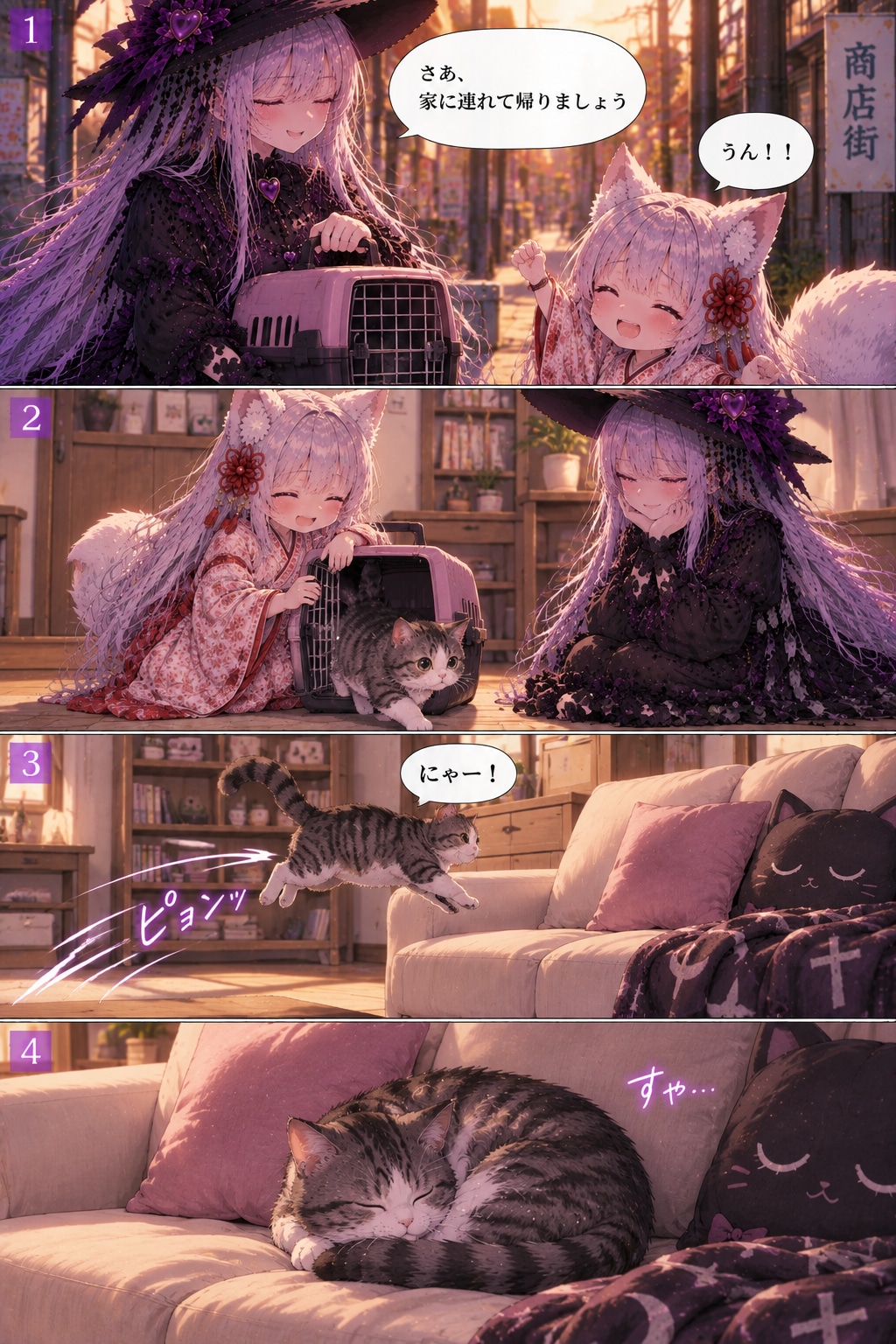 地雷系ヤンデレ女子転生して魔法使いになるVol.6 | の人気AIイラスト・グラビア