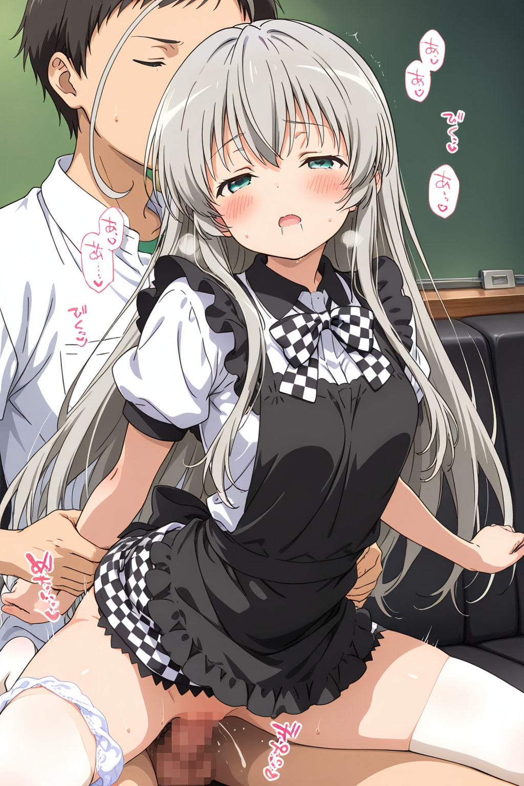 『み、見ないで下さい、真尋さん……』ニャル子
