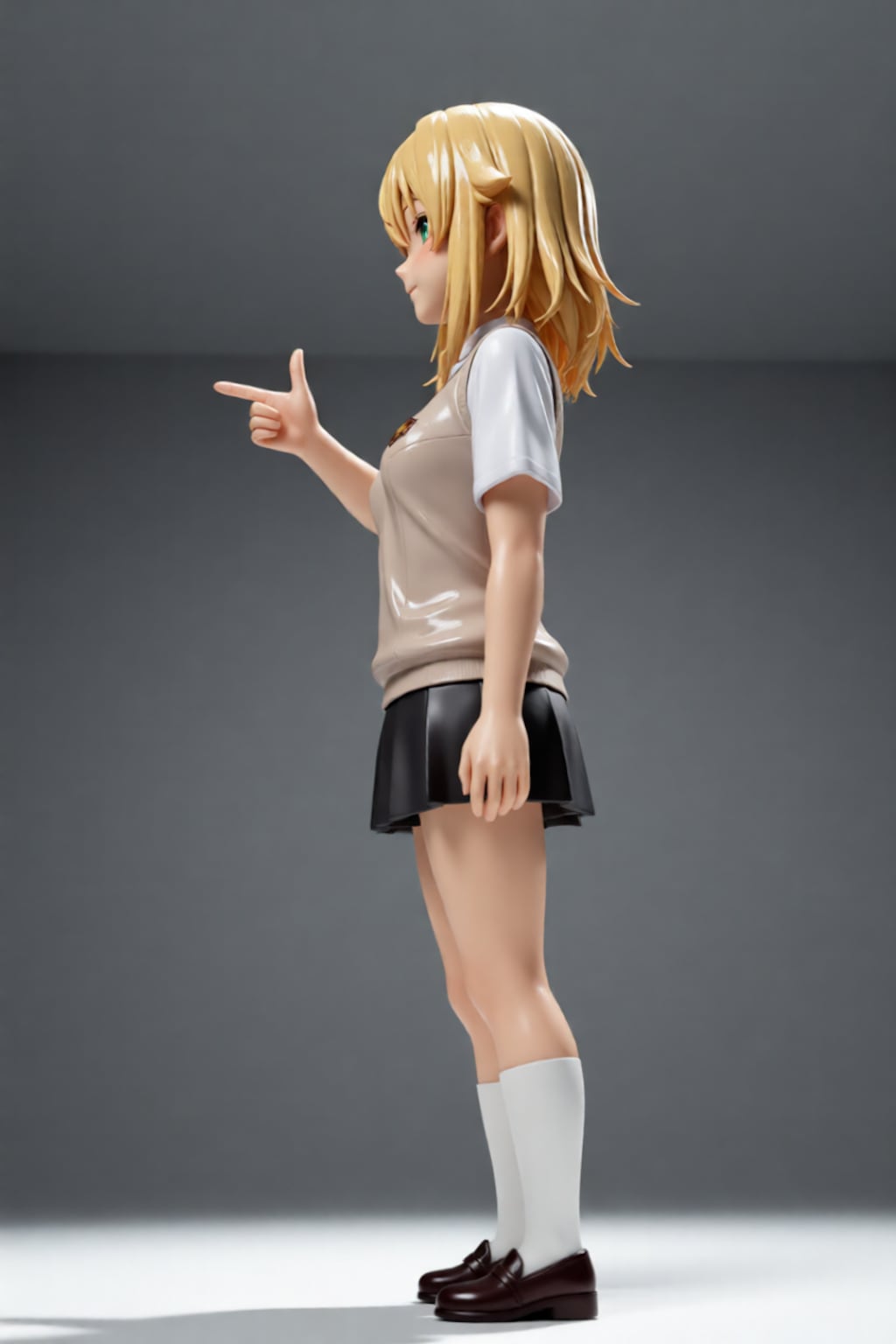 うちの子コスプレをいろんな角度でフィギアにしてみた