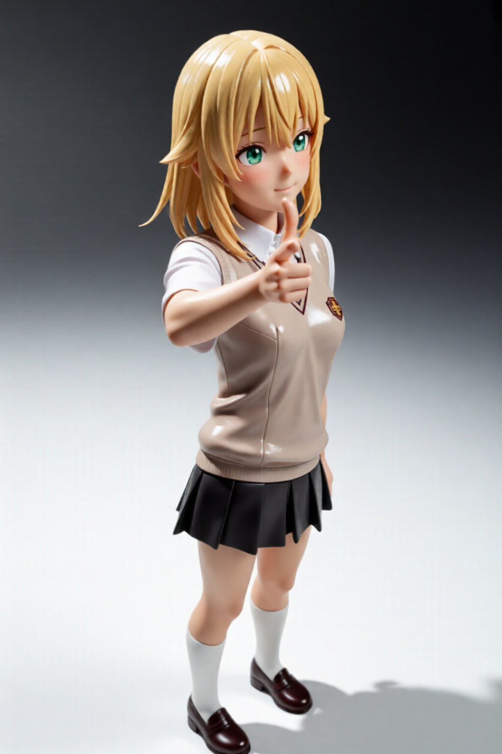 うちの子コスプレをいろんな角度でフィギアにしてみた