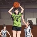 女バスのジャンプシュート352 4枚目