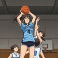 女バスのジャンプシュート352 11枚目