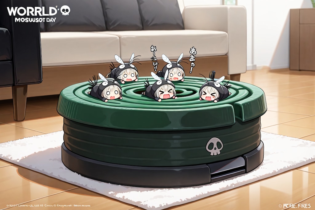 【閲覧注意】８月２０日は蚊の日・モスキートデー