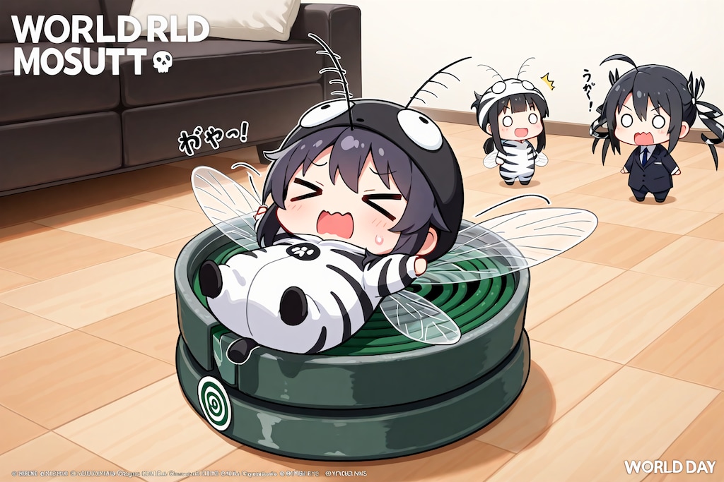 【閲覧注意】８月２０日は蚊の日・モスキートデー