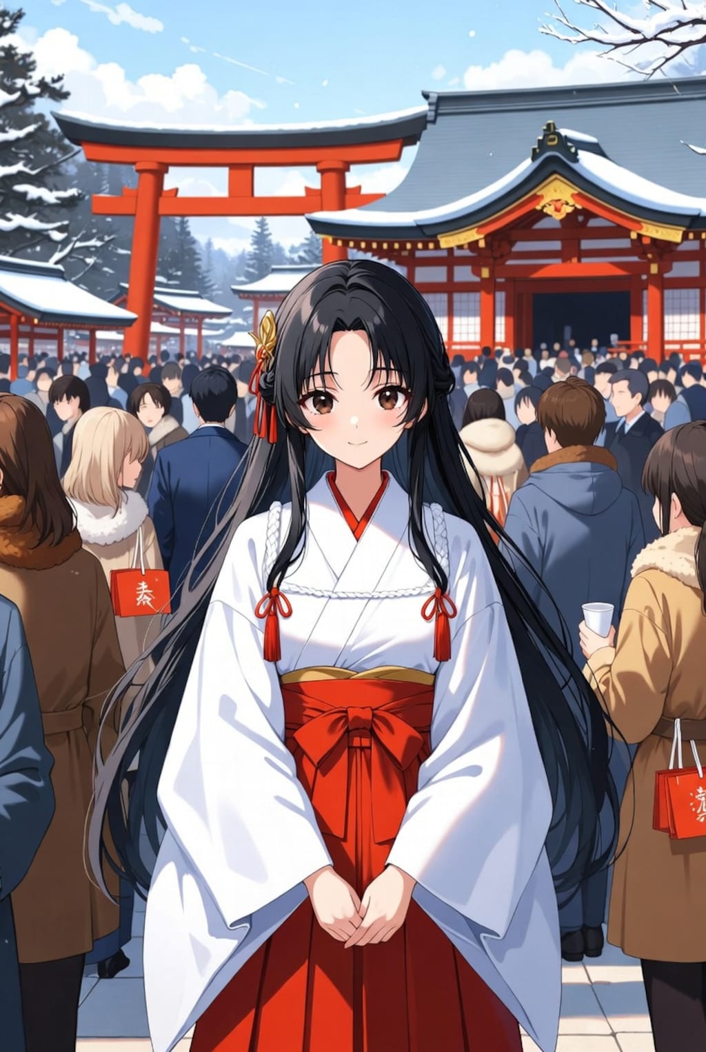 ようこそ（初もうで）