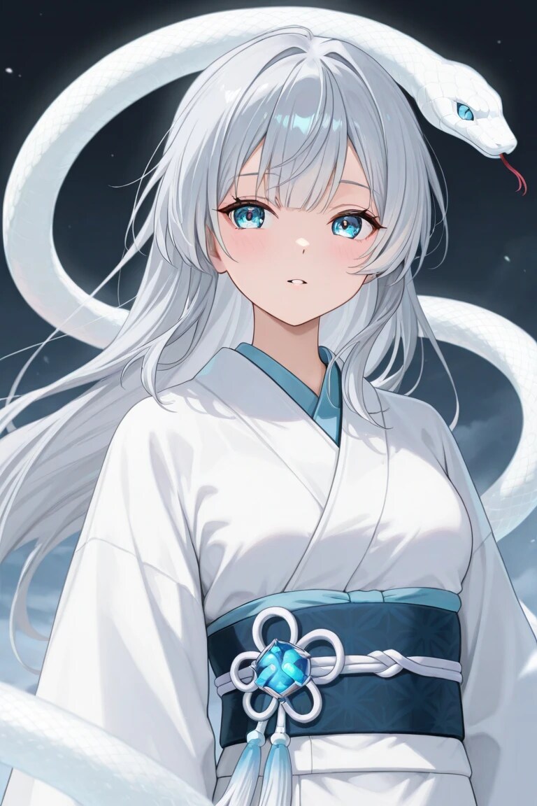 白ヘビの御神体 | の人気AIイラスト・グラビア