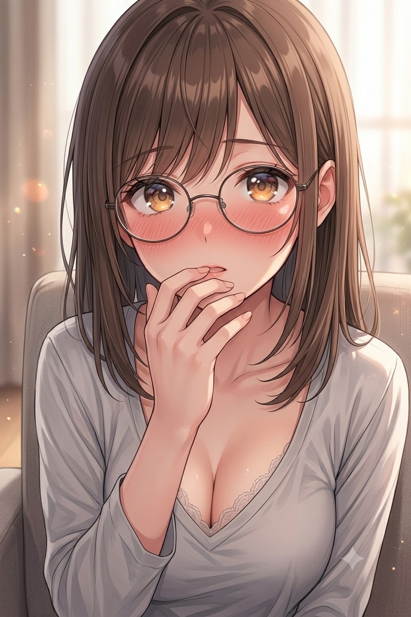 物欲しそうな表情の元人妻