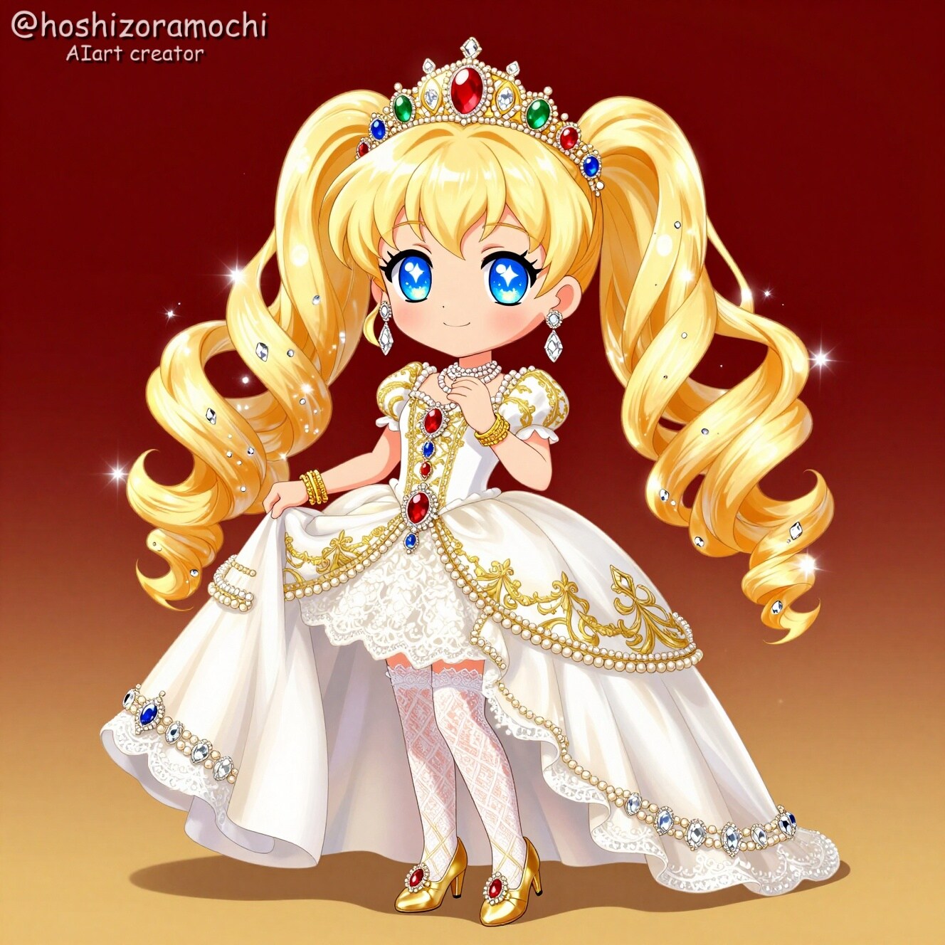 宝石に彩られた姫君